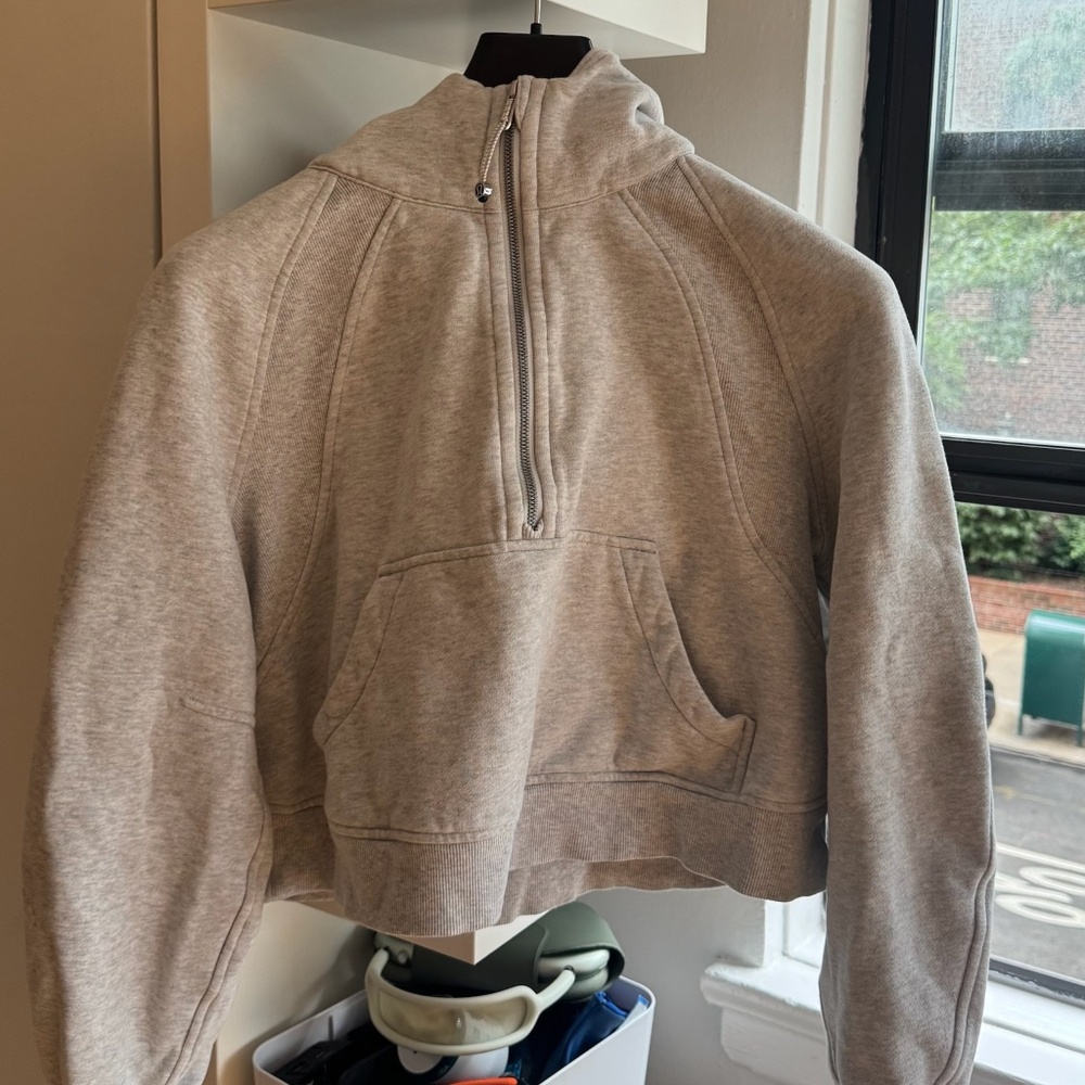 Luluemon Scuba Half-Zip Hoodie